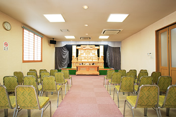 ハートホール野芥館内風景2F式場